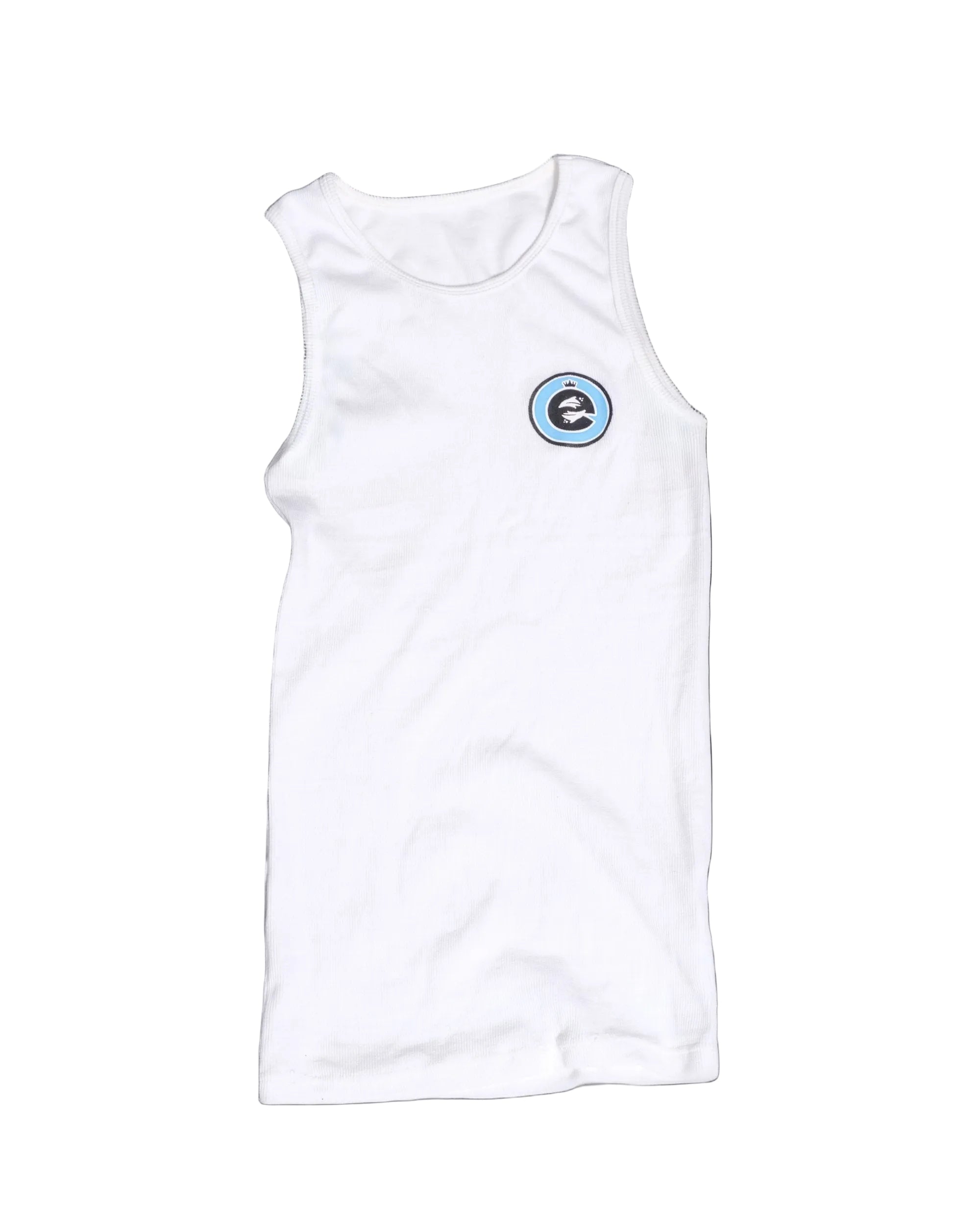 Everything™ Tanks 2-Pack by BOTF — slim fit white streetwear tank top, front view